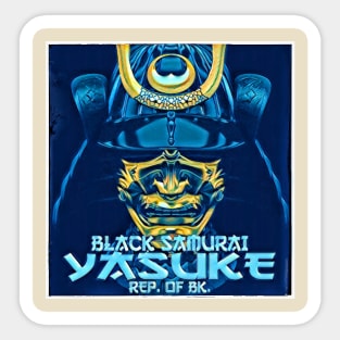 YASUKE Black Samurai Sticker